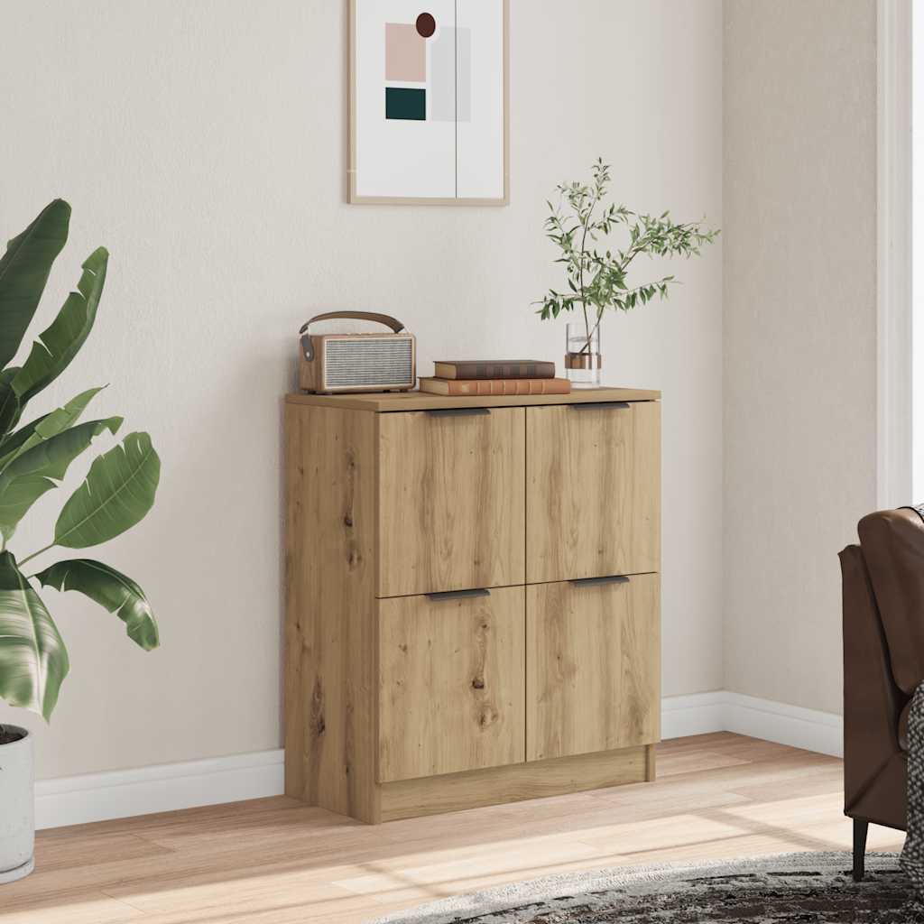 vidaXL Sideboard Artisan Oak 60x30x70 cm Engineered Wood 1