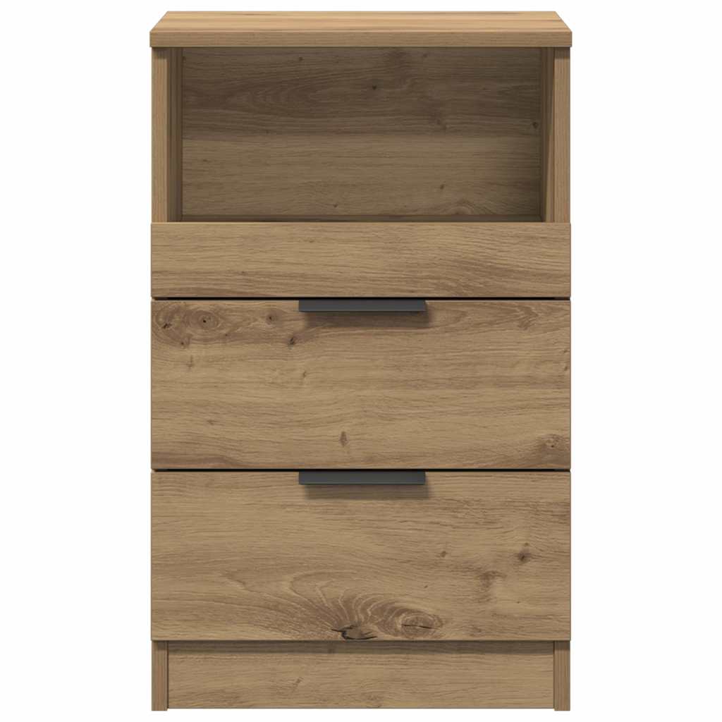 vidaXL Bedside Cabinet Artisan Oak 40x36x65 cm Engineered Wood 6