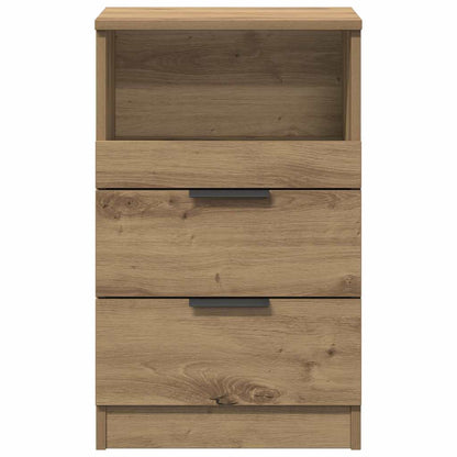 vidaXL Bedside Cabinet Artisan Oak 40x36x65 cm Engineered Wood 6
