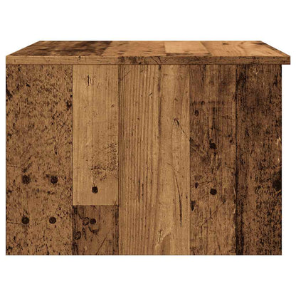 vidaXL Coffee Table Old Wood 50x50x36 cm Engineered Wood 6