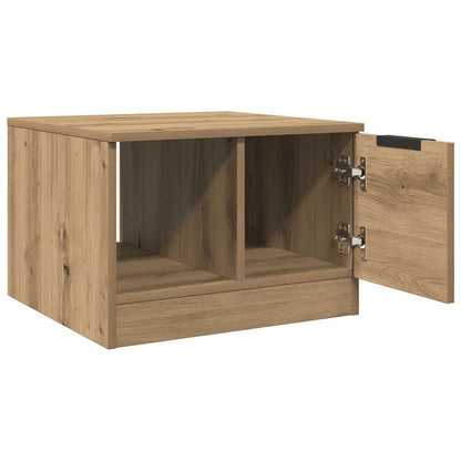 vidaXL Coffee Table Artisan Oak 50x50x36 cm Engineered Wood 5