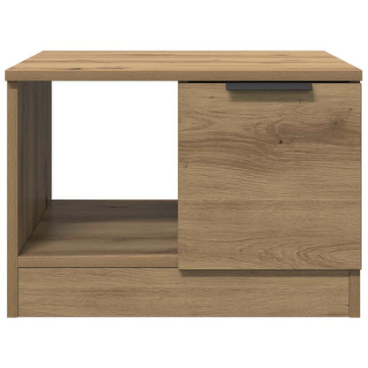 vidaXL Coffee Table Artisan Oak 50x50x36 cm Engineered Wood 6