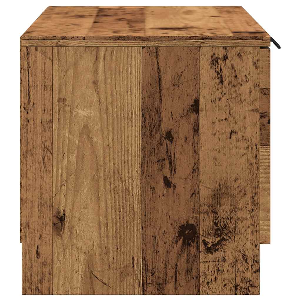 vidaXL TV Cabinet Old Wood 80x35x36,5 cm Engineered Wood 6