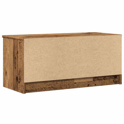 vidaXL TV Cabinet Old Wood 80x35x36,5 cm Engineered Wood 5