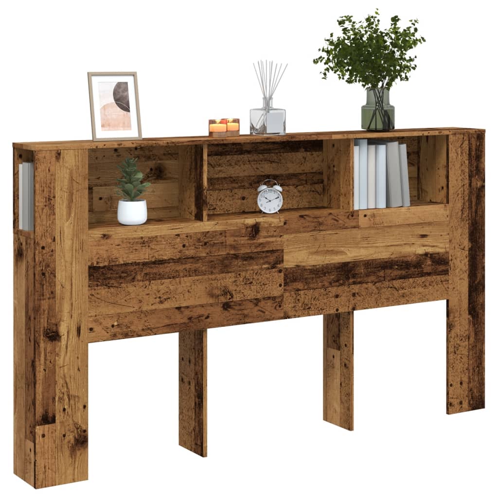 vidaXL Headboard Cabinet 180x18.5x104.5 cm 180 cm