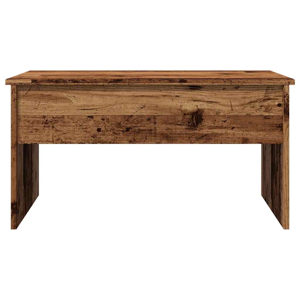 vidaXL Coffee Table Old Wood 80x50.5x41.5 cm Engineered Wood 5