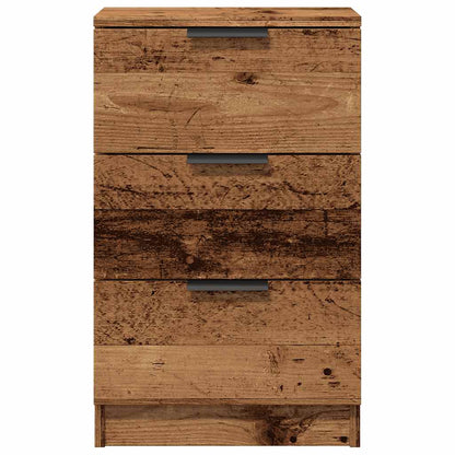 vidaXL Bedside Cabinet Old Wood 40x36x65 cm Engineered Wood 5