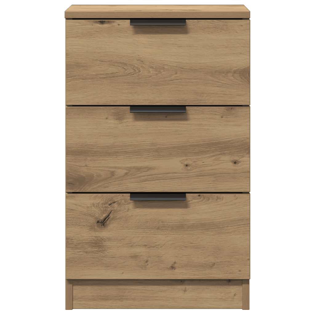 vidaXL Bedside Cabinet Artisan Oak 40x36x65 cm Engineered Wood 6