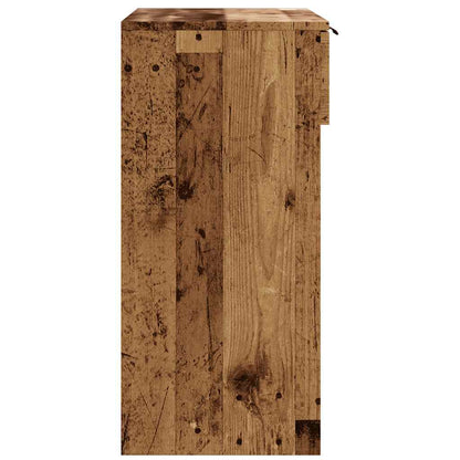 vidaXL Console Table Old Wood 90x36x75 cm Engineered Wood 5