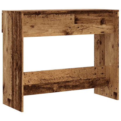 vidaXL Console Table Old Wood 90x36x75 cm Engineered Wood 6
