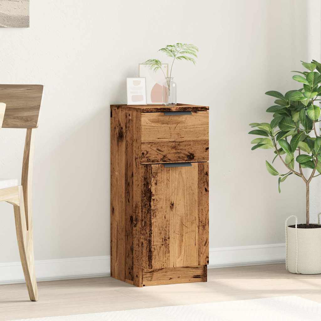 vidaXL Sideboard Old Wood 30x30x70 cm Engineered Wood 3