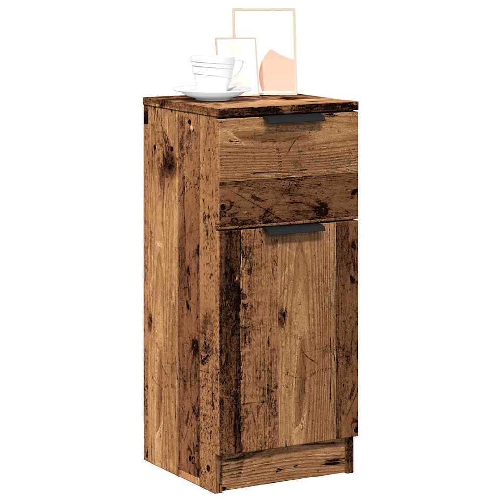 Sideboard 30x30x70 cm Engineered Wood Old wood 1