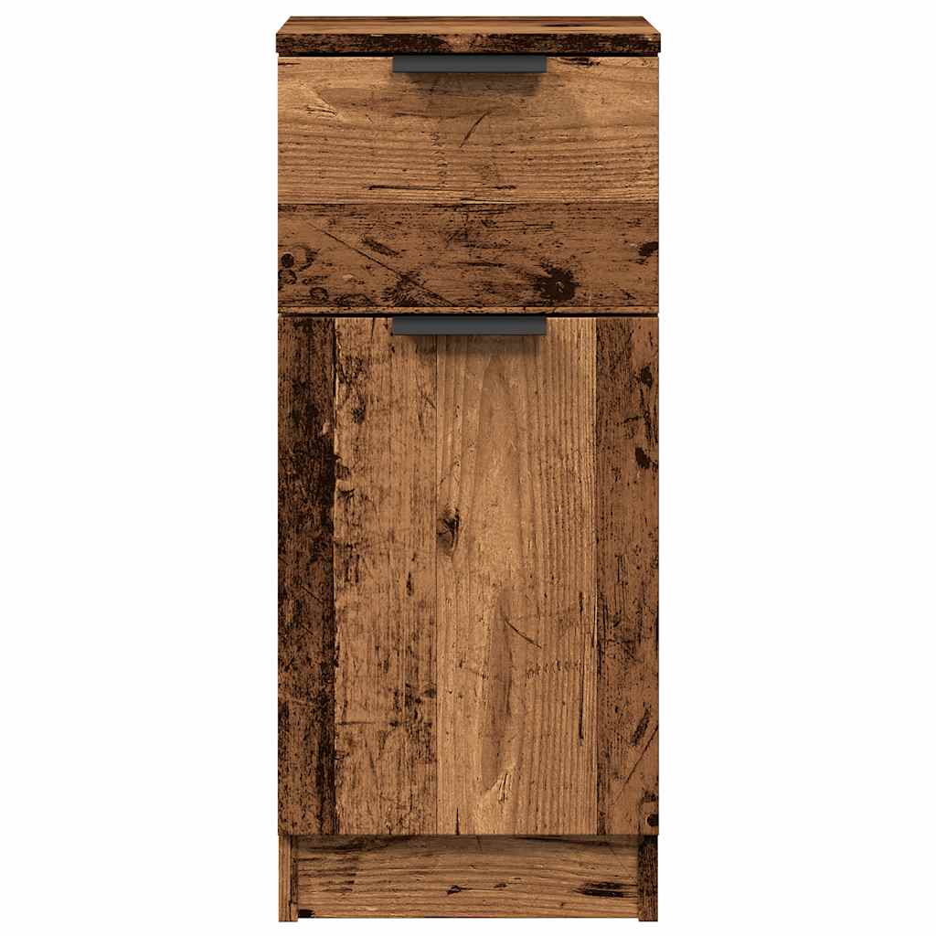 vidaXL Sideboard Old Wood 30x30x70 cm Engineered Wood 4