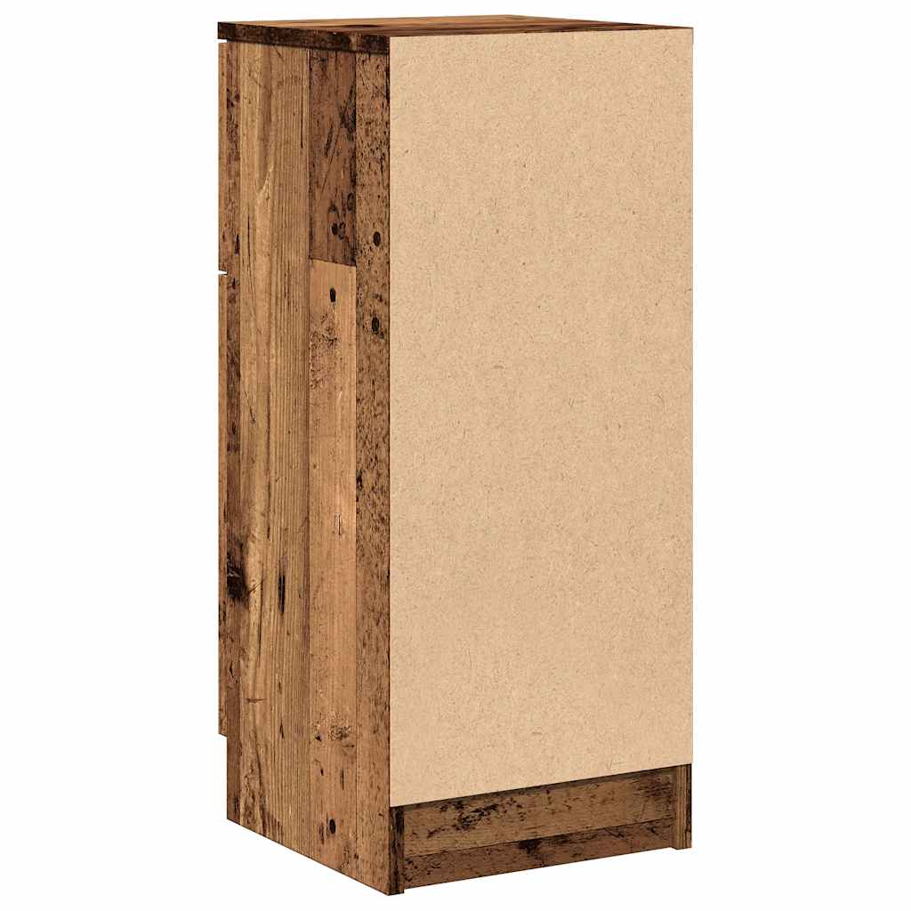 vidaXL Sideboard Old Wood 30x30x70 cm Engineered Wood 5