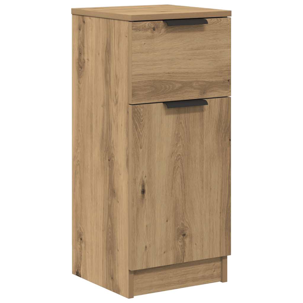 vidaXL Sideboard Artisan Oak 30x30x70 cm Engineered Wood 2