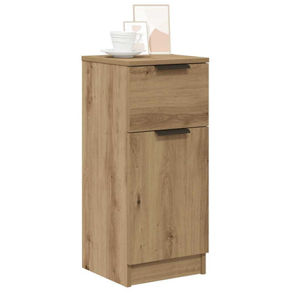 vidaXL Sideboard Artisan Oak 30x30x70 cm Engineered Wood 3