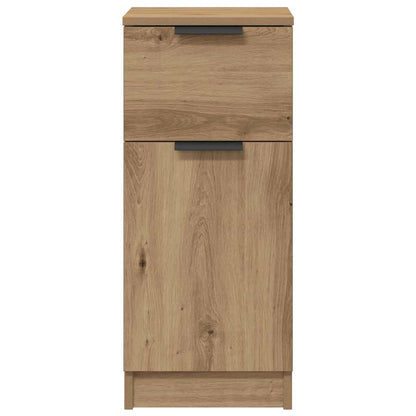 vidaXL Sideboard Artisan Oak 30x30x70 cm Engineered Wood 4