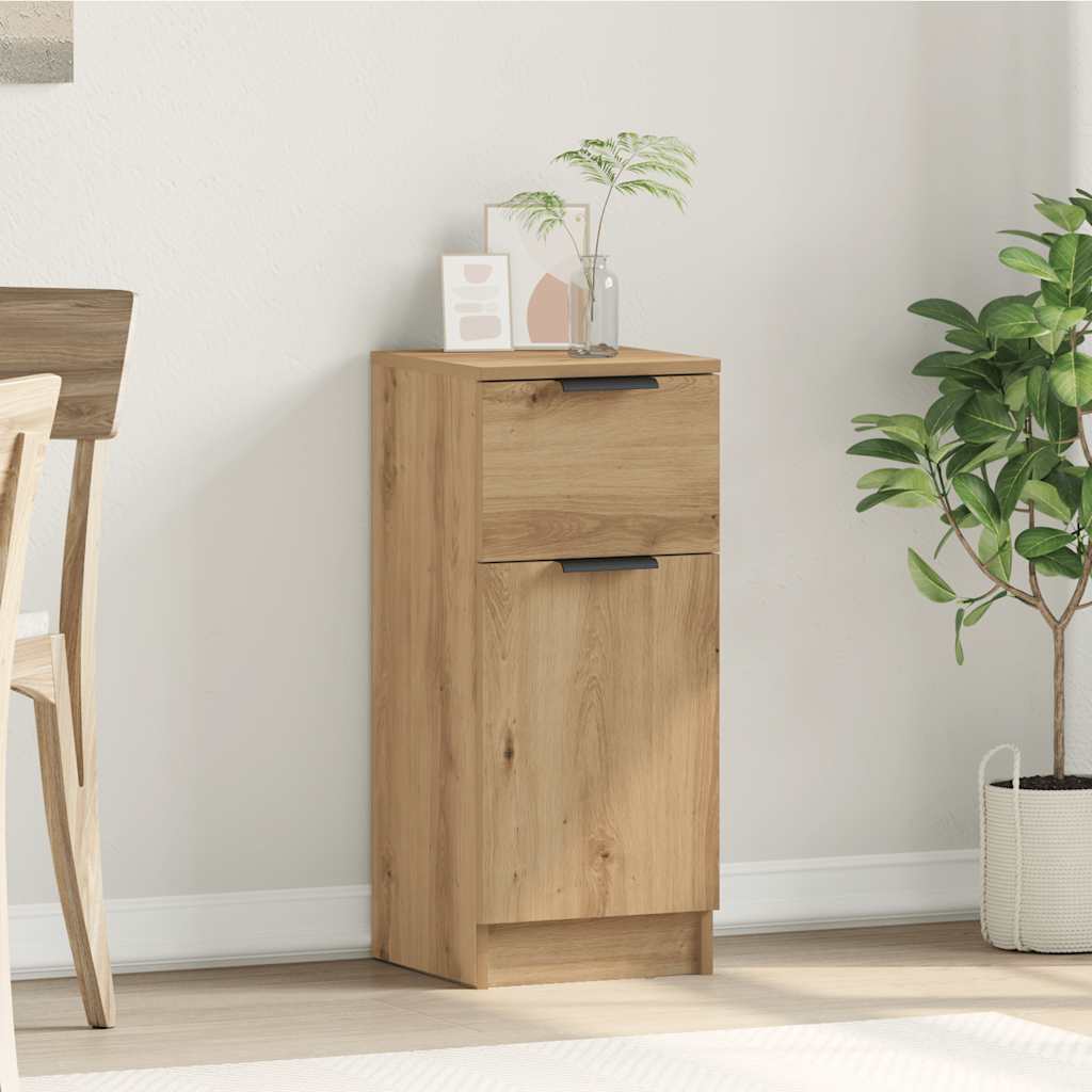 vidaXL Sideboard Artisan Oak 30x30x70 cm Engineered Wood 1