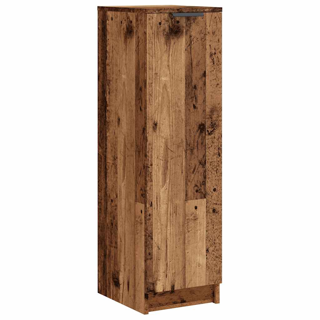 Shoe Cabinet 30x35x100 cm Engineered Wood Old wood