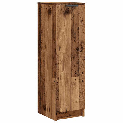 Shoe Cabinet 30x35x100 cm Engineered Wood Old wood