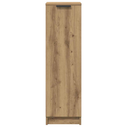 vidaXL Shoe Cabinet Artisan Oak 29.5x35x100.5 cm Engineered Wood 4