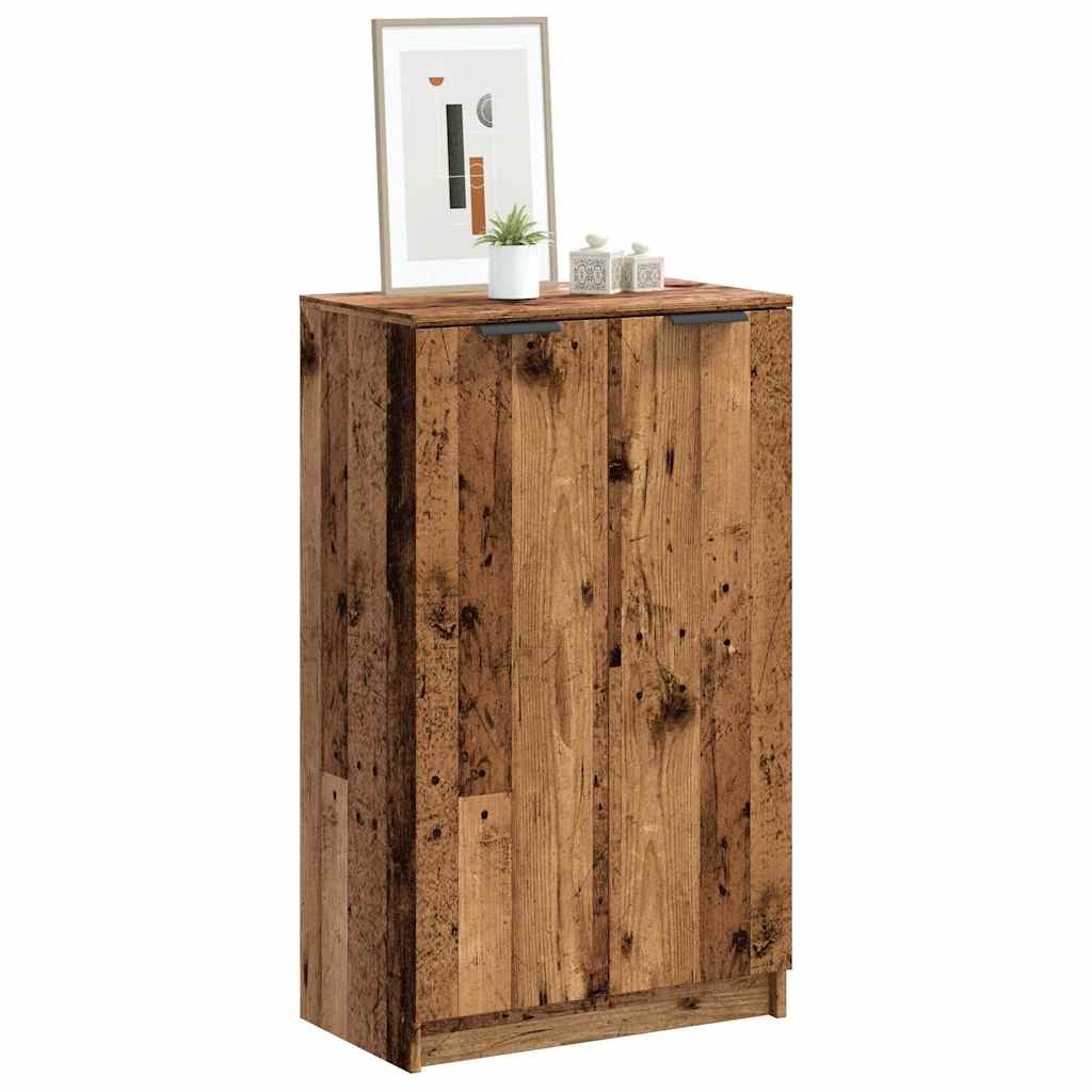Shoe Cabinet 59x35x100,5 cm Engineered Wood Old wood