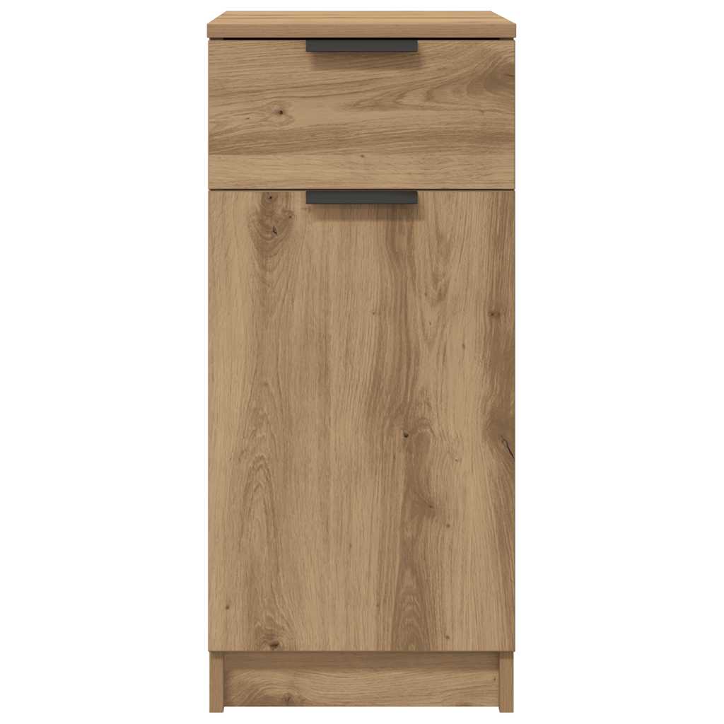 vidaXL Desk Cabinet Artisan Oak 33x50x75 cm Engineered Wood 4
