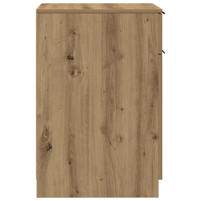 vidaXL Desk Cabinet Artisan Oak 33x50x75 cm Engineered Wood 5