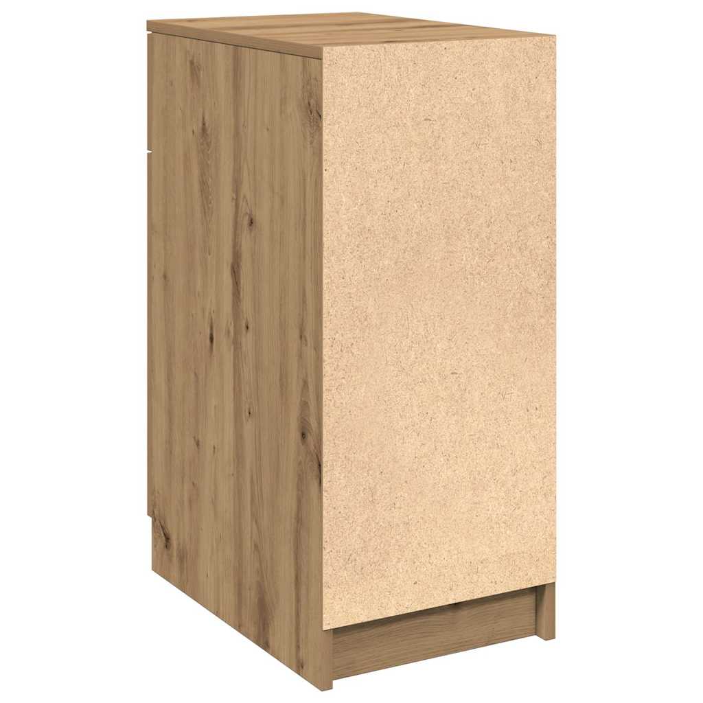vidaXL Desk Cabinet Artisan Oak 33x50x75 cm Engineered Wood 6