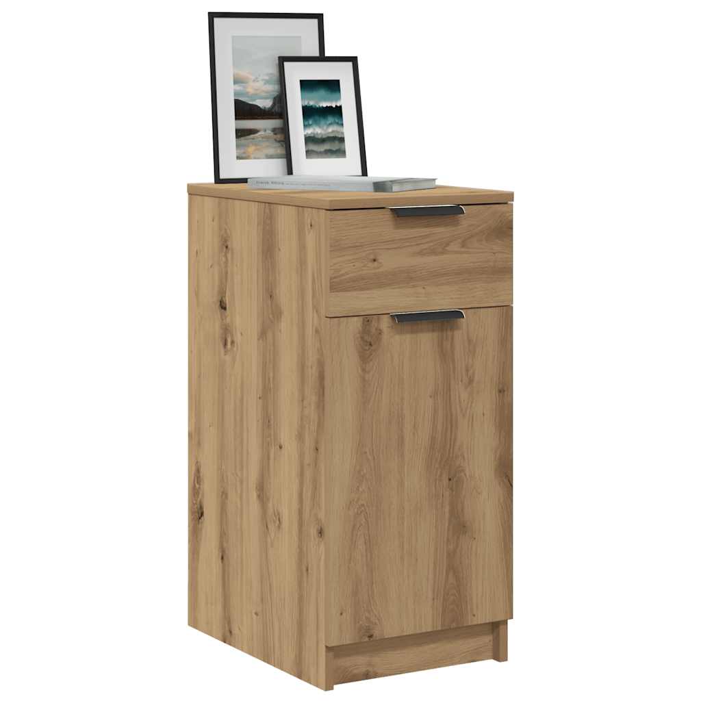 vidaXL Desk Cabinet Artisan Oak 33x50x75 cm Engineered Wood 1