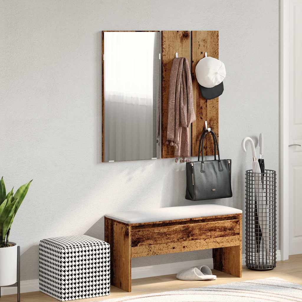 Hallway Furniture Set Engineered Wood Old wood