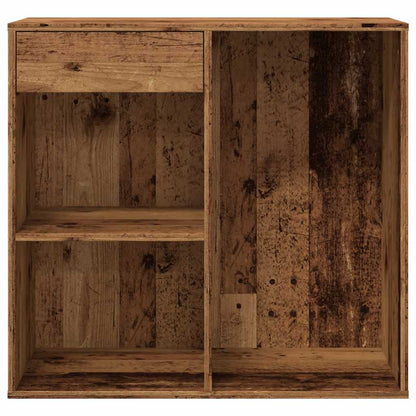 vidaXL Cosmetic Cabinet Old Wood 80x40x75 cm Engineered Wood 5