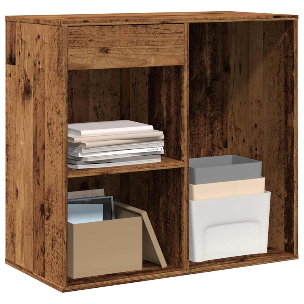 vidaXL Cosmetic Cabinet Old Wood 80x40x75 cm Engineered Wood 1