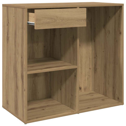 vidaXL Cosmetic Cabinet Artisan Oak 80x40x75 cm Engineered Wood 4
