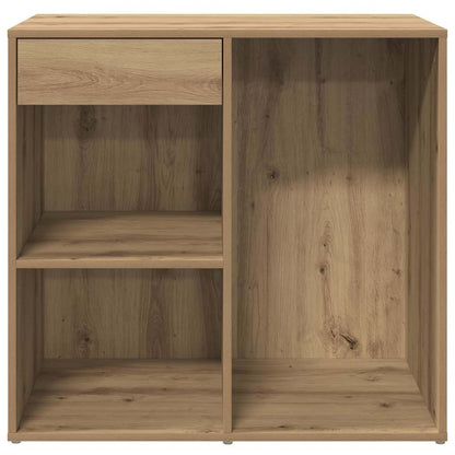 vidaXL Cosmetic Cabinet Artisan Oak 80x40x75 cm Engineered Wood 5