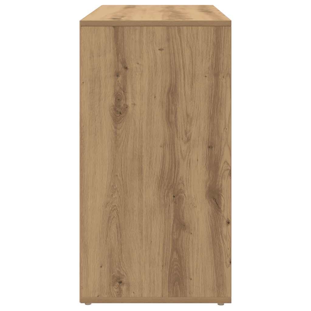 vidaXL Cosmetic Cabinet Artisan Oak 80x40x75 cm Engineered Wood 6