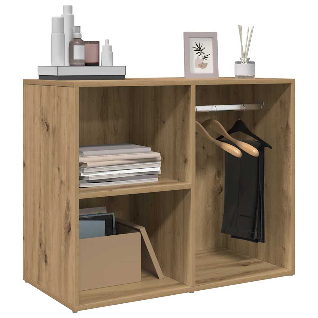 vidaXL Dressing Cabinet Artisan oak 80x40x65 cm Engineered Wood 3