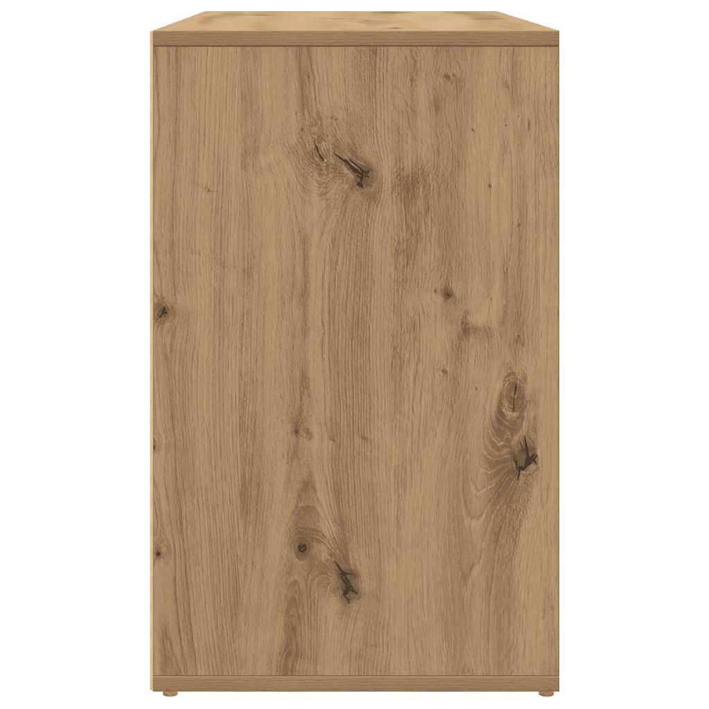 vidaXL Dressing Cabinet Artisan oak 80x40x65 cm Engineered Wood 5