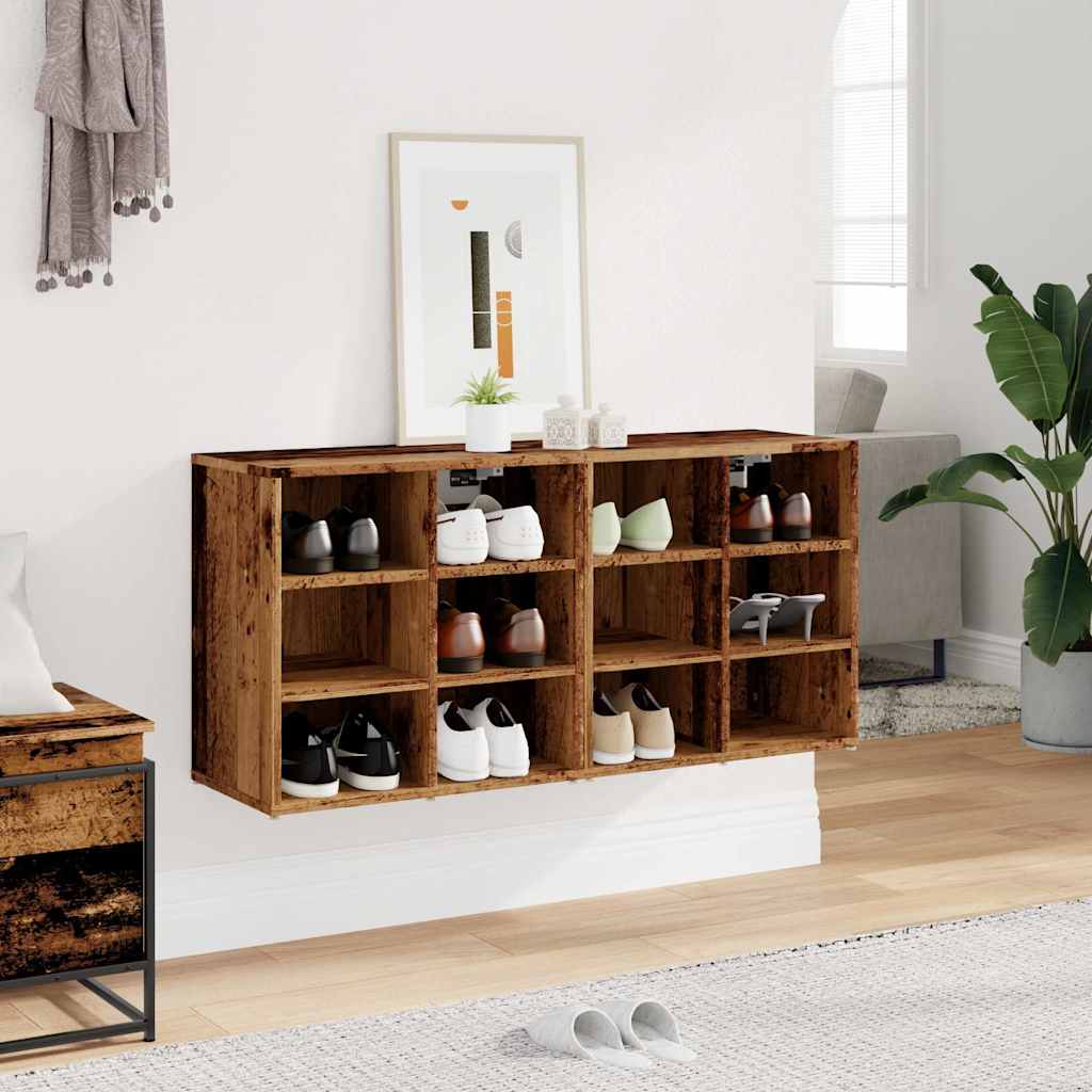 Shoe Cabinets 52,5x30x50 cm 2 Old wood