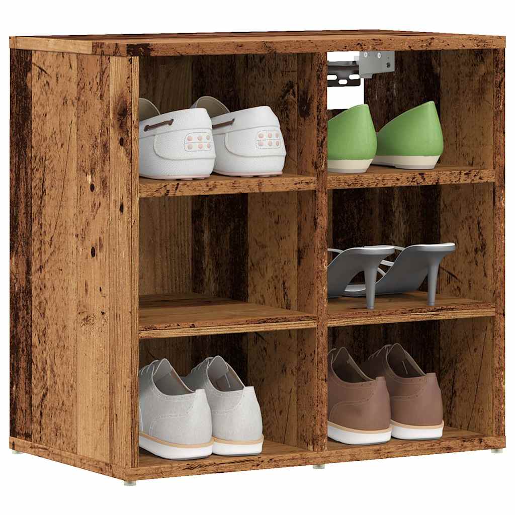 Shoe Cabinets 52,5x30x50 cm 2 Old wood