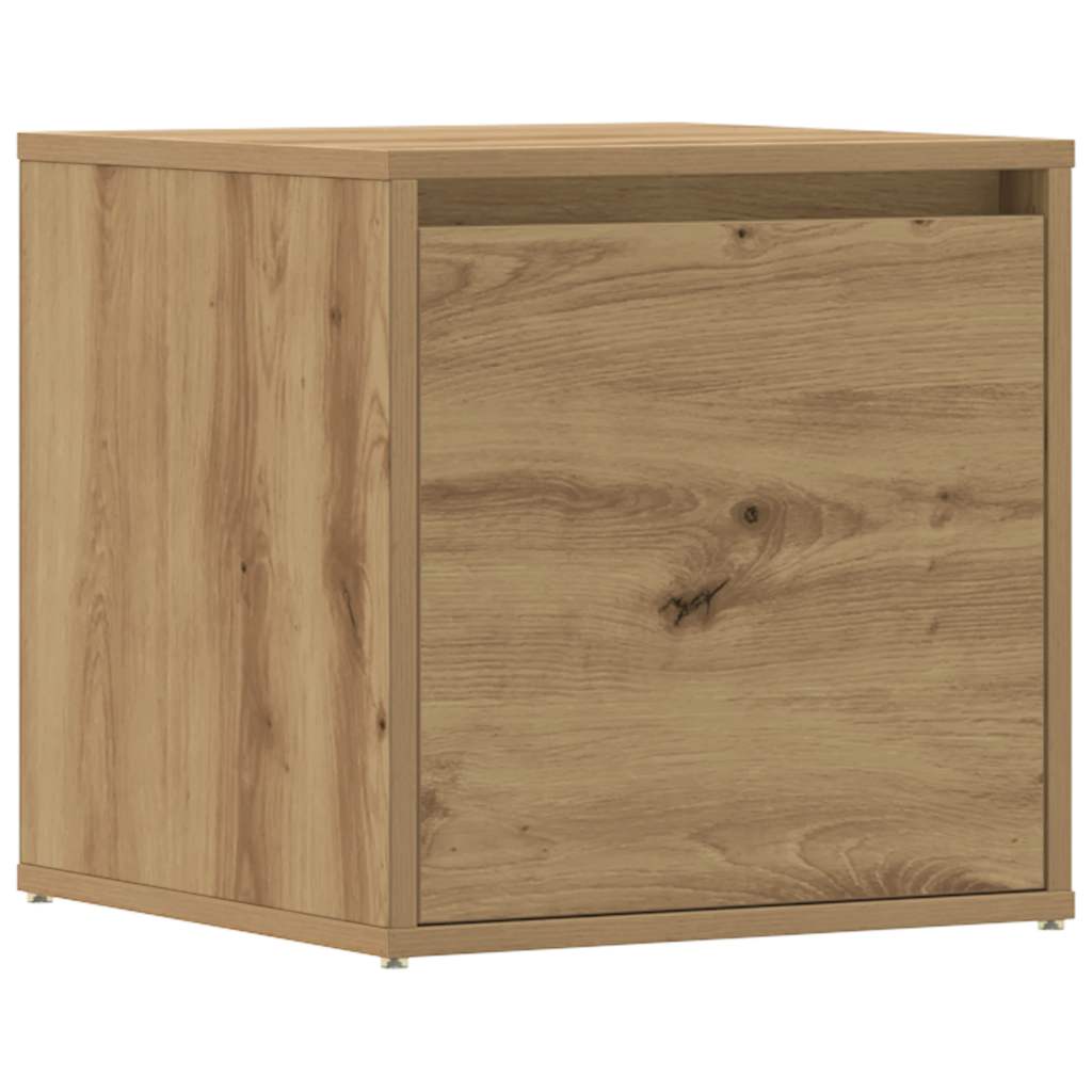 vidaXL Box Drawer Artisan Oak 40.5x40x40 cm Engineered Wood 2