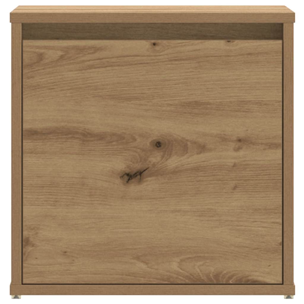 vidaXL Box Drawer Artisan Oak 40.5x40x40 cm Engineered Wood 4
