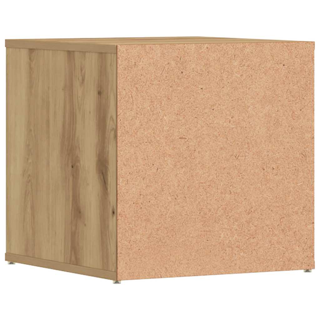 vidaXL Box Drawer Artisan Oak 40.5x40x40 cm Engineered Wood 6