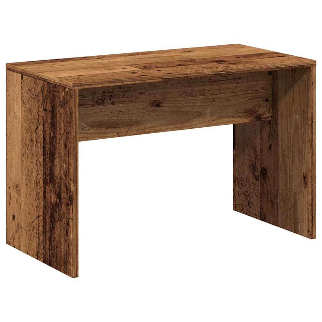vidaXL Dressing Stool Old Wood 70x35x45 cm Engineered Wood 2