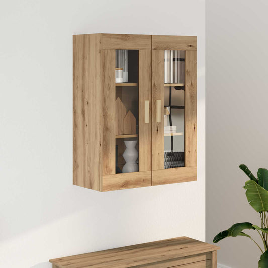 Hanging Wall Cabinet 69,5x34x90 cm Artisian oak