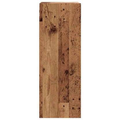 vidaXL Hanging Wall Cabinet Old Wood 69.5x32.5x90 cm 5