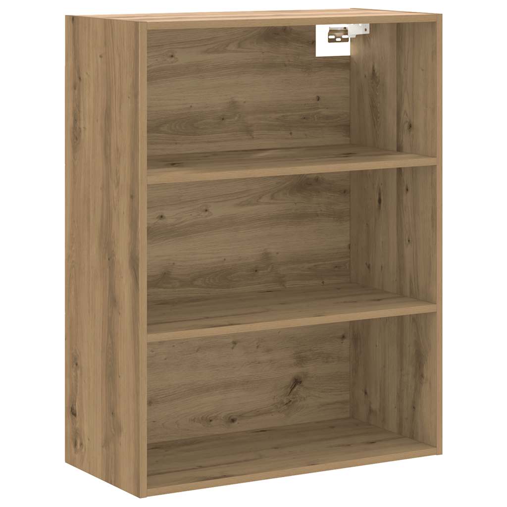 vidaXL Hanging Wall Cabinet Artisan Oak 69.5x32.5x90 cm 2
