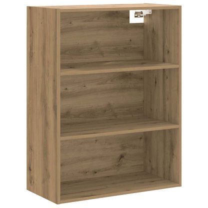 vidaXL Hanging Wall Cabinet Artisan Oak 69.5x32.5x90 cm 2