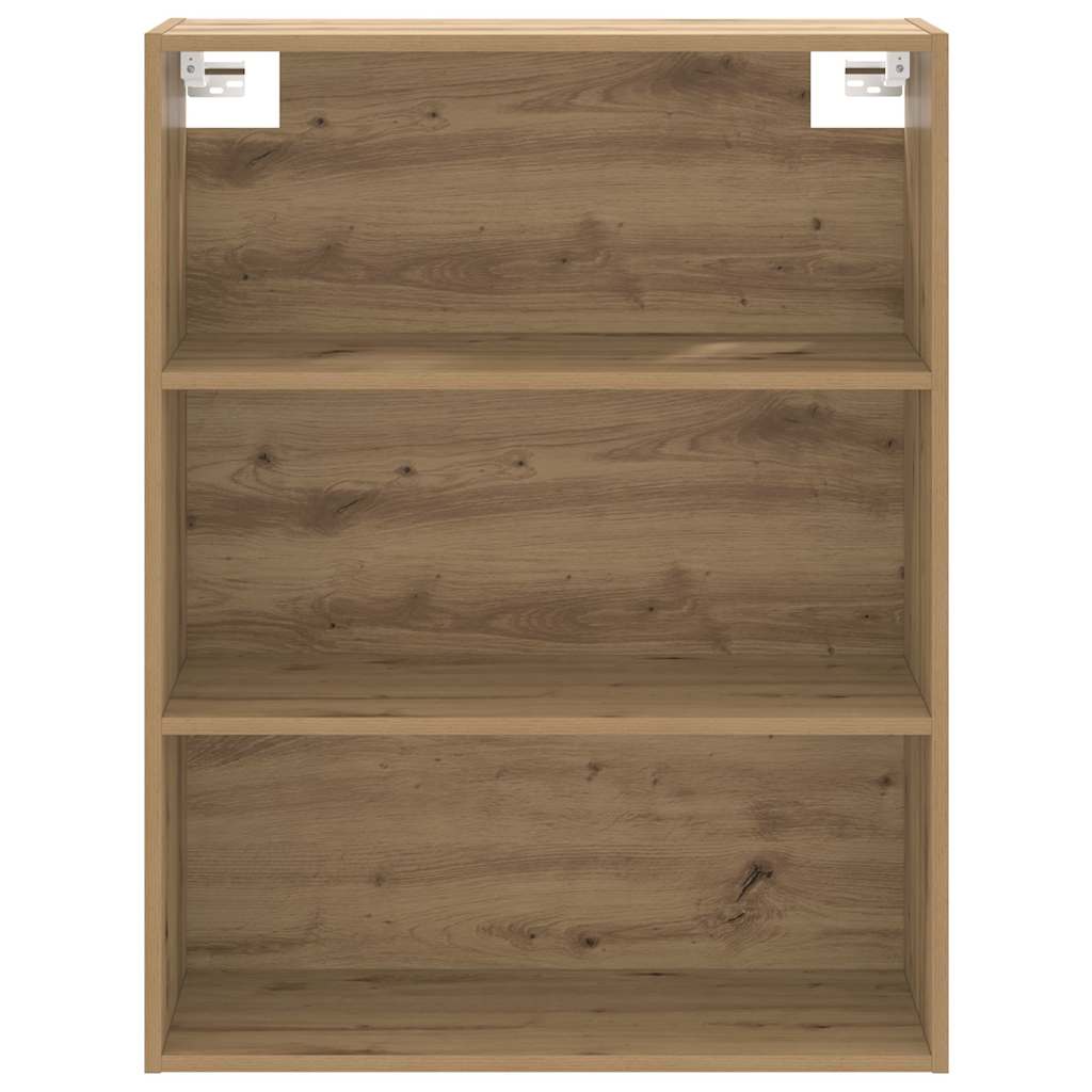 vidaXL Hanging Wall Cabinet Artisan Oak 69.5x32.5x90 cm 4