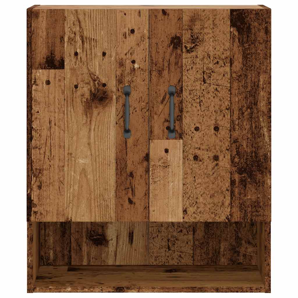 vidaXL Wall Cabinet Old Wood 60x31x70 cm Engineered Wood 4